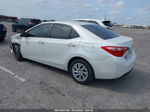 2019 Toyota Corolla Le White vin: 5YFBURHE1KP877655