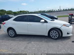 2019 Toyota Corolla Le White vin: 5YFBURHE1KP877655