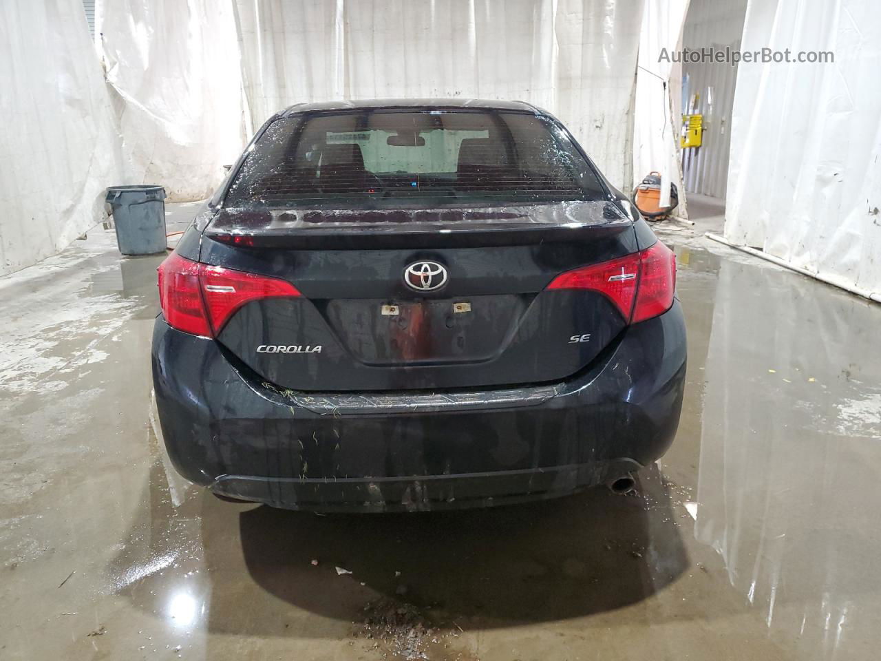 2019 Toyota Corolla L Черный vin: 5YFBURHE1KP889322