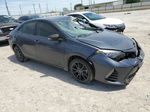 2019 Toyota Corolla L Blue vin: 5YFBURHE1KP902487