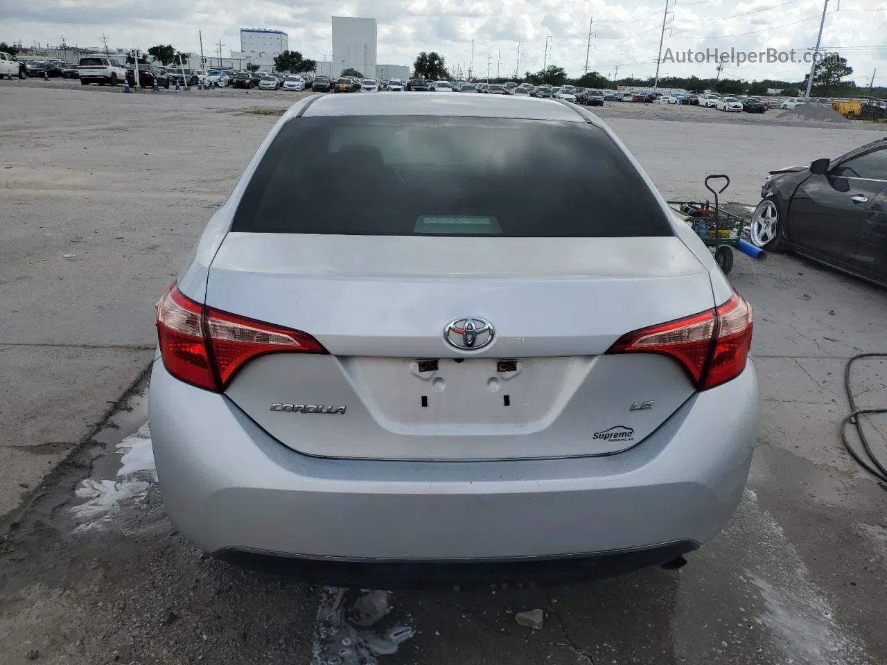 2019 Toyota Corolla L Silver vin: 5YFBURHE1KP907284