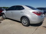 2019 Toyota Corolla L Silver vin: 5YFBURHE1KP907947