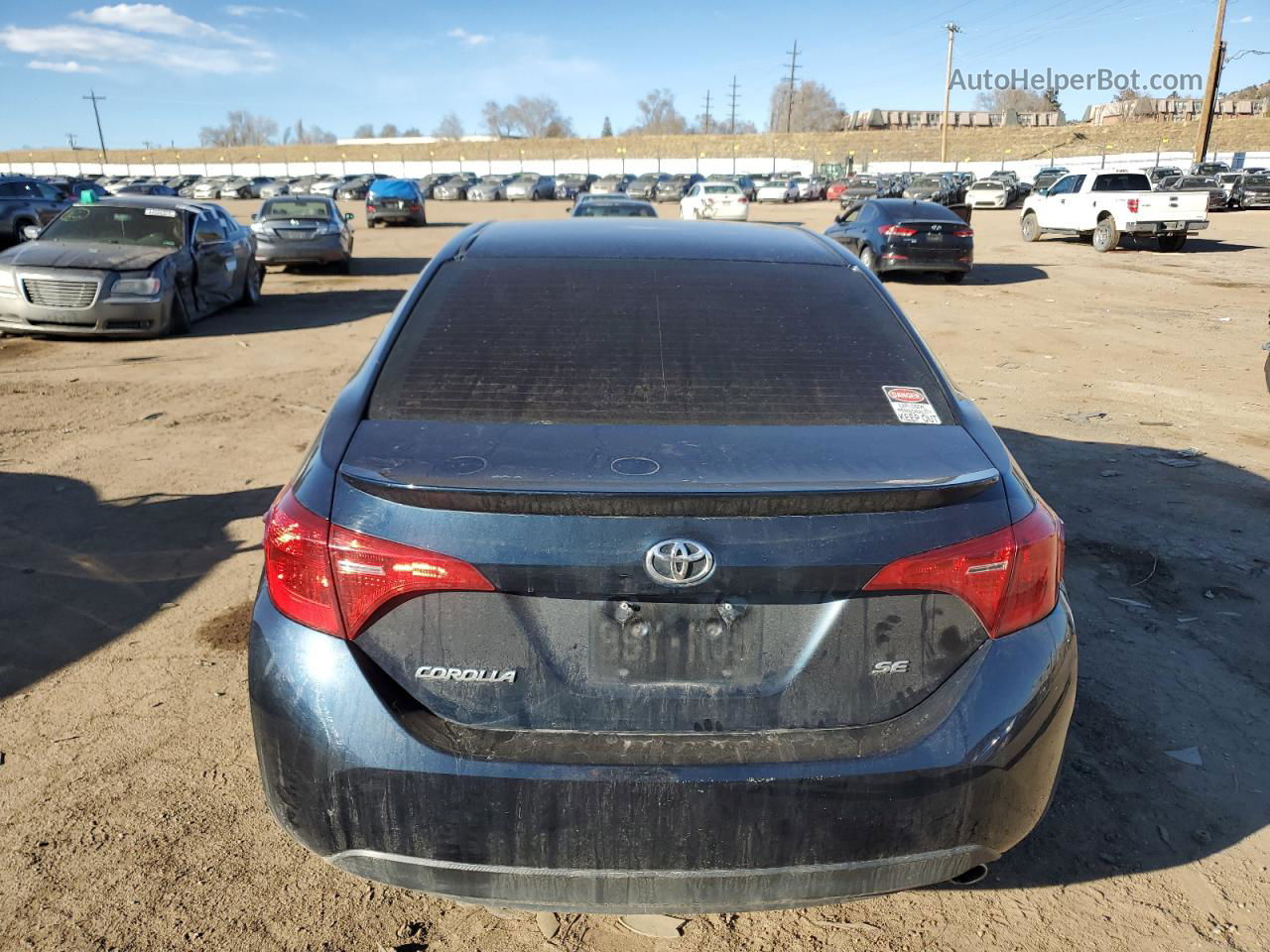 2019 Toyota Corolla L Black vin: 5YFBURHE1KP913389