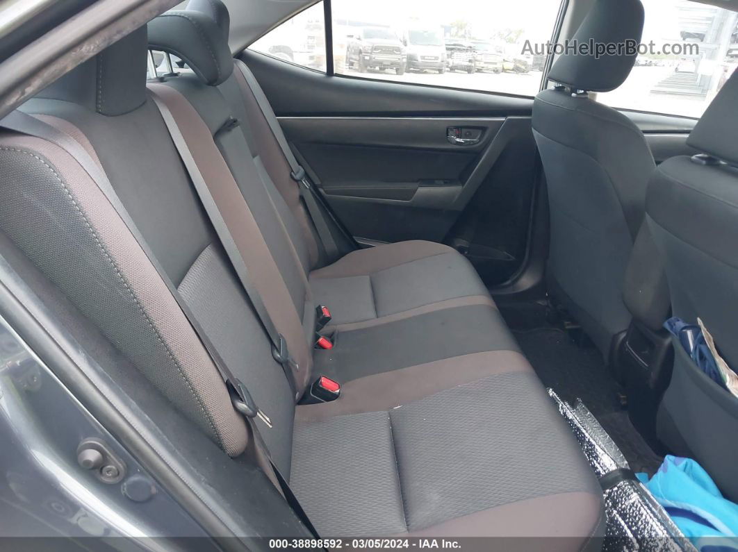 2019 Toyota Corolla Le Gray vin: 5YFBURHE1KP932136