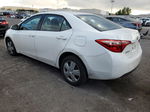 2019 Toyota Corolla L White vin: 5YFBURHE1KP935439