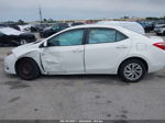 2019 Toyota Corolla Le White vin: 5YFBURHE1KP944593