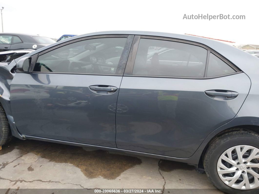 2019 Toyota Corolla Le Blue vin: 5YFBURHE1KP949356