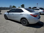 2014 Toyota Corolla L Silver vin: 5YFBURHE2EP052115