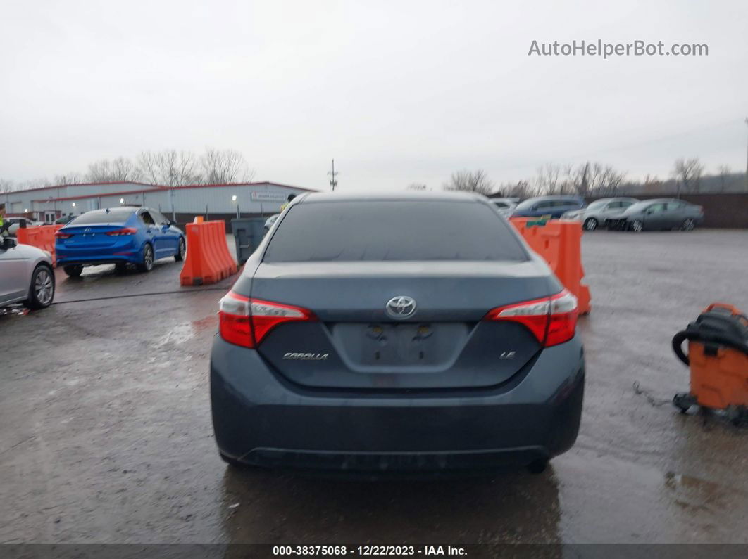 2014 Toyota Corolla Le Серый vin: 5YFBURHE2EP061381