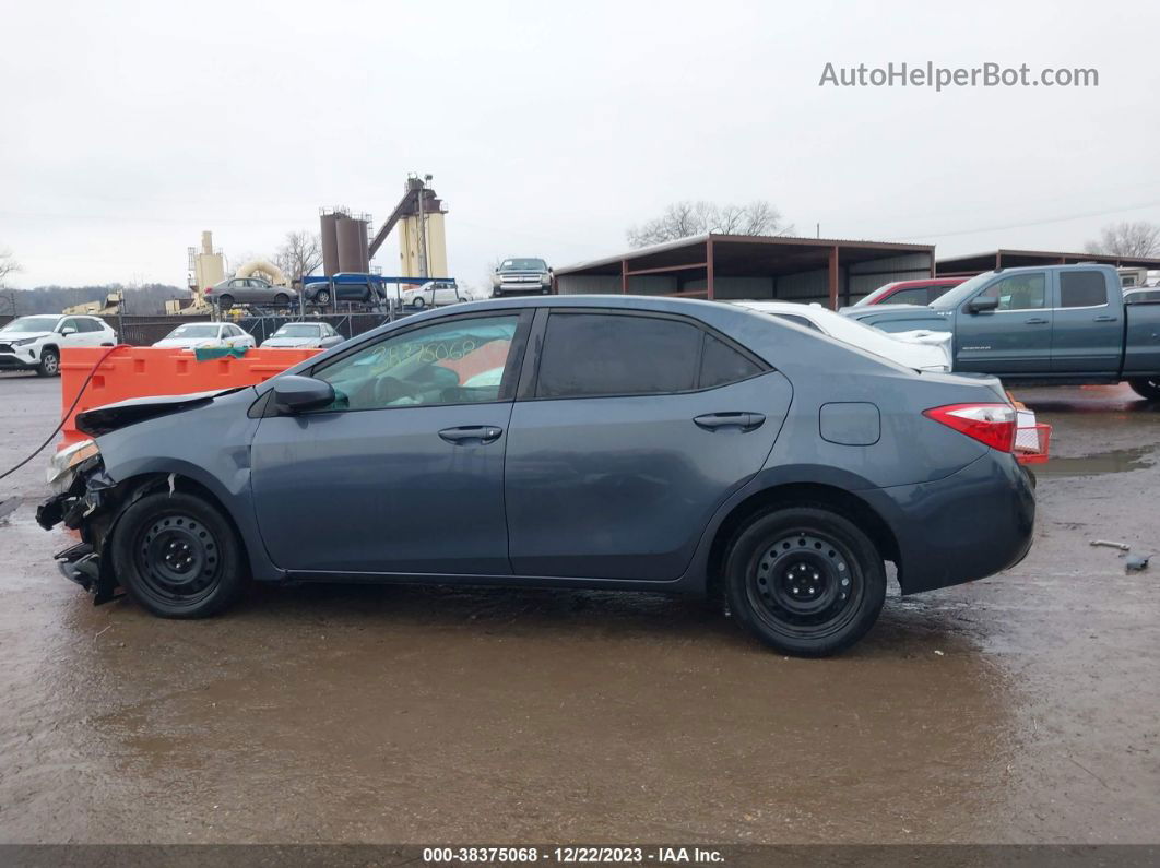 2014 Toyota Corolla Le Gray vin: 5YFBURHE2EP061381