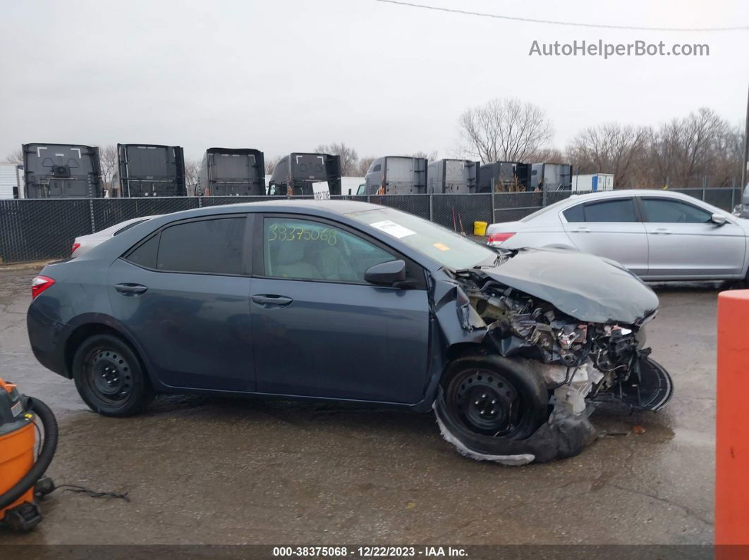 2014 Toyota Corolla Le Gray vin: 5YFBURHE2EP061381