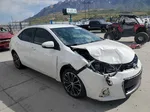 2014 Toyota Corolla L White vin: 5YFBURHE2EP140856