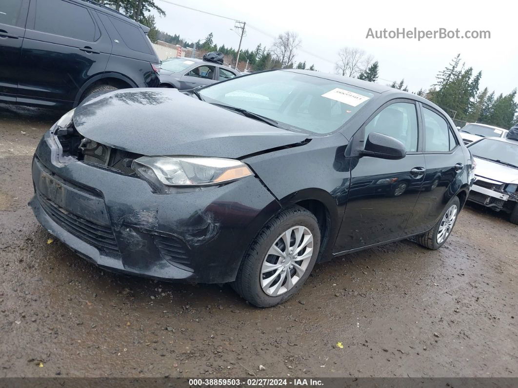 2014 Toyota Corolla Le Black vin: 5YFBURHE2EP155163