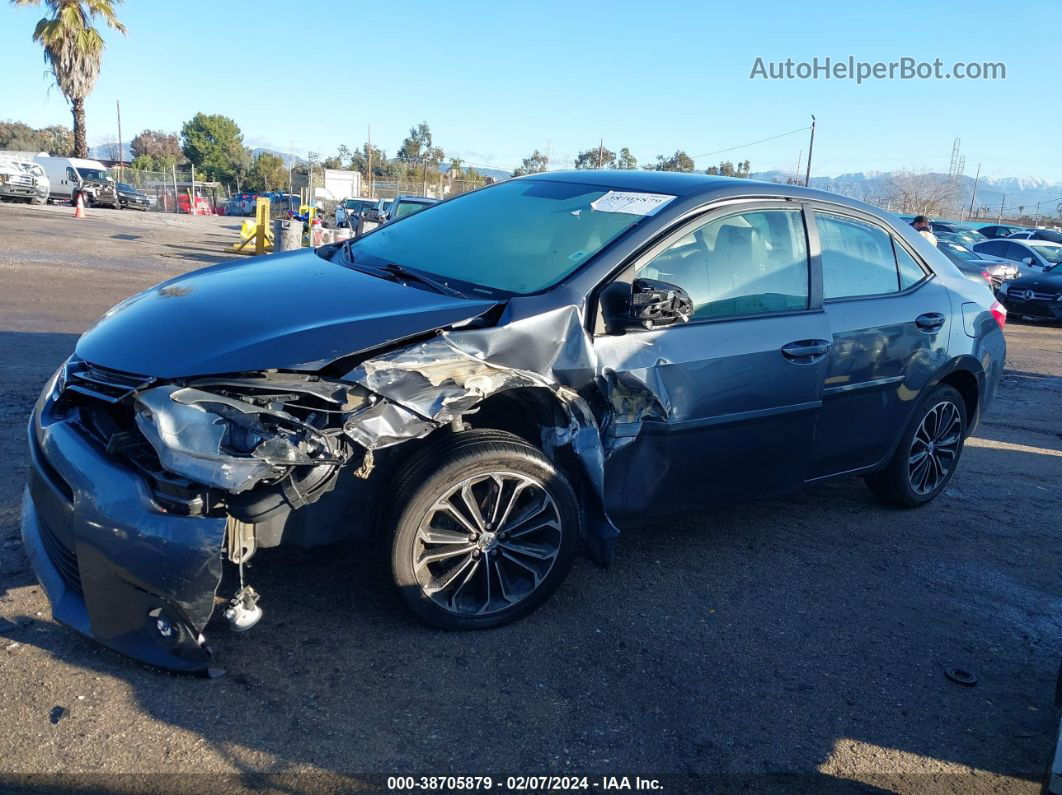 2014 Toyota Corolla S Plus Серый vin: 5YFBURHE2EP176238