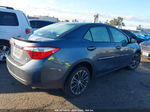 2014 Toyota Corolla S Plus Gray vin: 5YFBURHE2EP176238