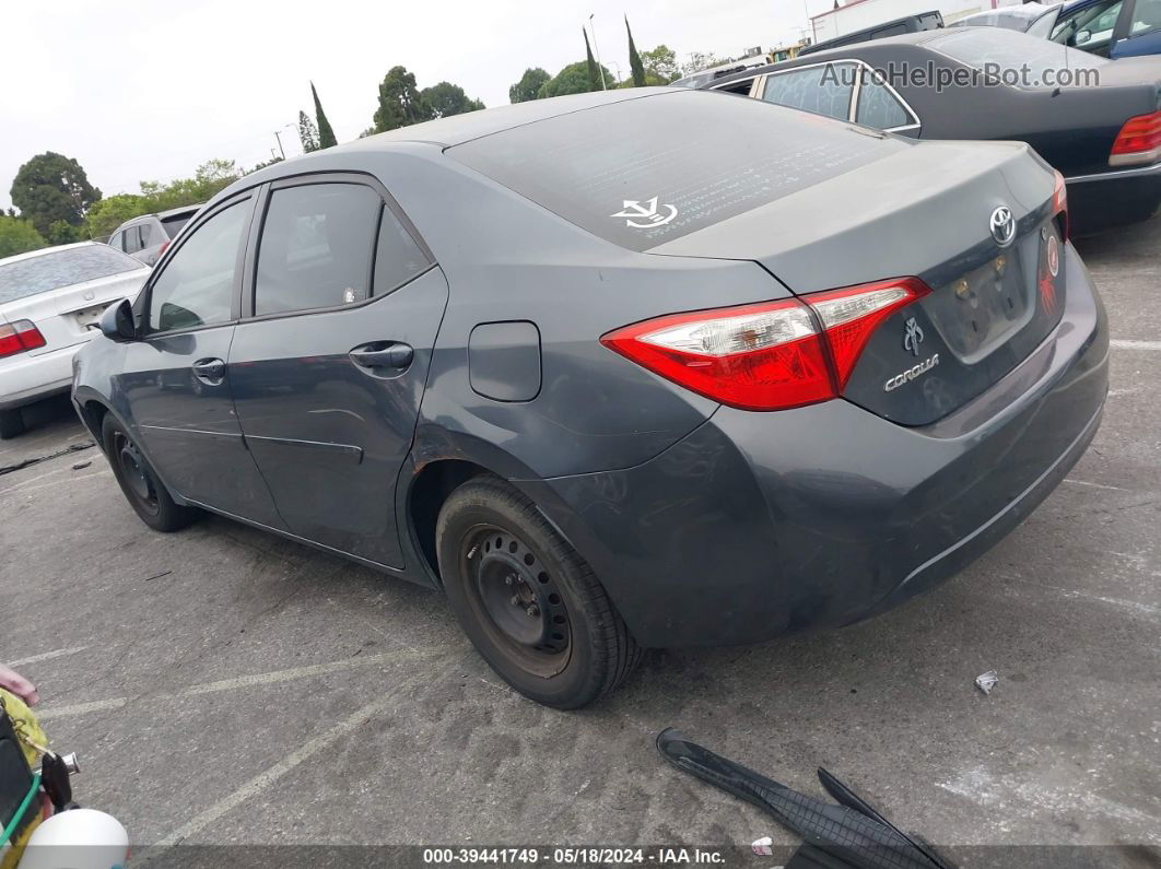 2015 Toyota Corolla L Blue vin: 5YFBURHE2FP195051