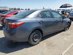 2015 Toyota Corolla L Blue vin: 5YFBURHE2FP208431