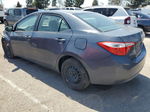 2015 Toyota Corolla L Blue vin: 5YFBURHE2FP208431