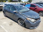 2015 Toyota Corolla L Blue vin: 5YFBURHE2FP208431