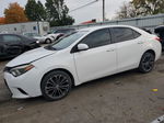 2015 Toyota Corolla L White vin: 5YFBURHE2FP215038