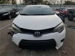 2015 Toyota Corolla L White vin: 5YFBURHE2FP215038