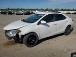 2015 Toyota Corolla L White vin: 5YFBURHE2FP217954