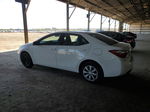 2015 Toyota Corolla L White vin: 5YFBURHE2FP221860