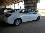 2015 Toyota Corolla L White vin: 5YFBURHE2FP221860