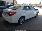 2015 Toyota Corolla Le Plus White vin: 5YFBURHE2FP253904