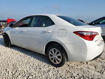 2015 Toyota Corolla L Белый vin: 5YFBURHE2FP270475