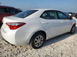 2015 Toyota Corolla L White vin: 5YFBURHE2FP270475