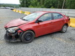 2015 Toyota Corolla L Red vin: 5YFBURHE2FP282223