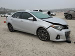 2015 Toyota Corolla L Silver vin: 5YFBURHE2FP294209