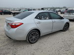 2015 Toyota Corolla L Silver vin: 5YFBURHE2FP294209