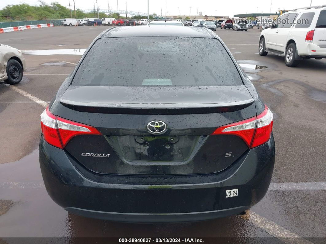 2015 Toyota Corolla L/le/le Plus/le Premium/s/s Plus/s Premium Black vin: 5YFBURHE2FP297899