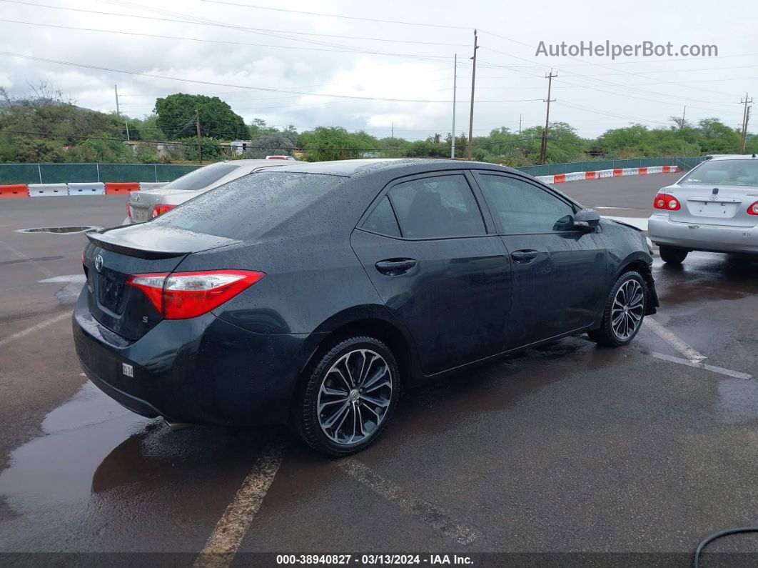 2015 Toyota Corolla L/le/le Plus/le Premium/s/s Plus/s Premium Black vin: 5YFBURHE2FP297899