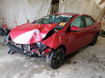 2015 Toyota Corolla L Red vin: 5YFBURHE2FP309744