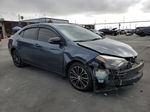 2015 Toyota Corolla L Blue vin: 5YFBURHE2FP313647