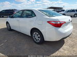 2015 Toyota Corolla L White vin: 5YFBURHE2FP332120