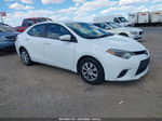 2015 Toyota Corolla L White vin: 5YFBURHE2FP332120