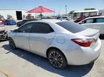 2015 Toyota Corolla L Silver vin: 5YFBURHE2FP336197