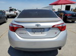 2015 Toyota Corolla L Silver vin: 5YFBURHE2FP336197