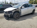 2015 Toyota Corolla L Silver vin: 5YFBURHE2FP341447