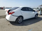 2015 Toyota Corolla L Белый vin: 5YFBURHE2FP348611