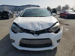 2015 Toyota Corolla L White vin: 5YFBURHE2FP348611