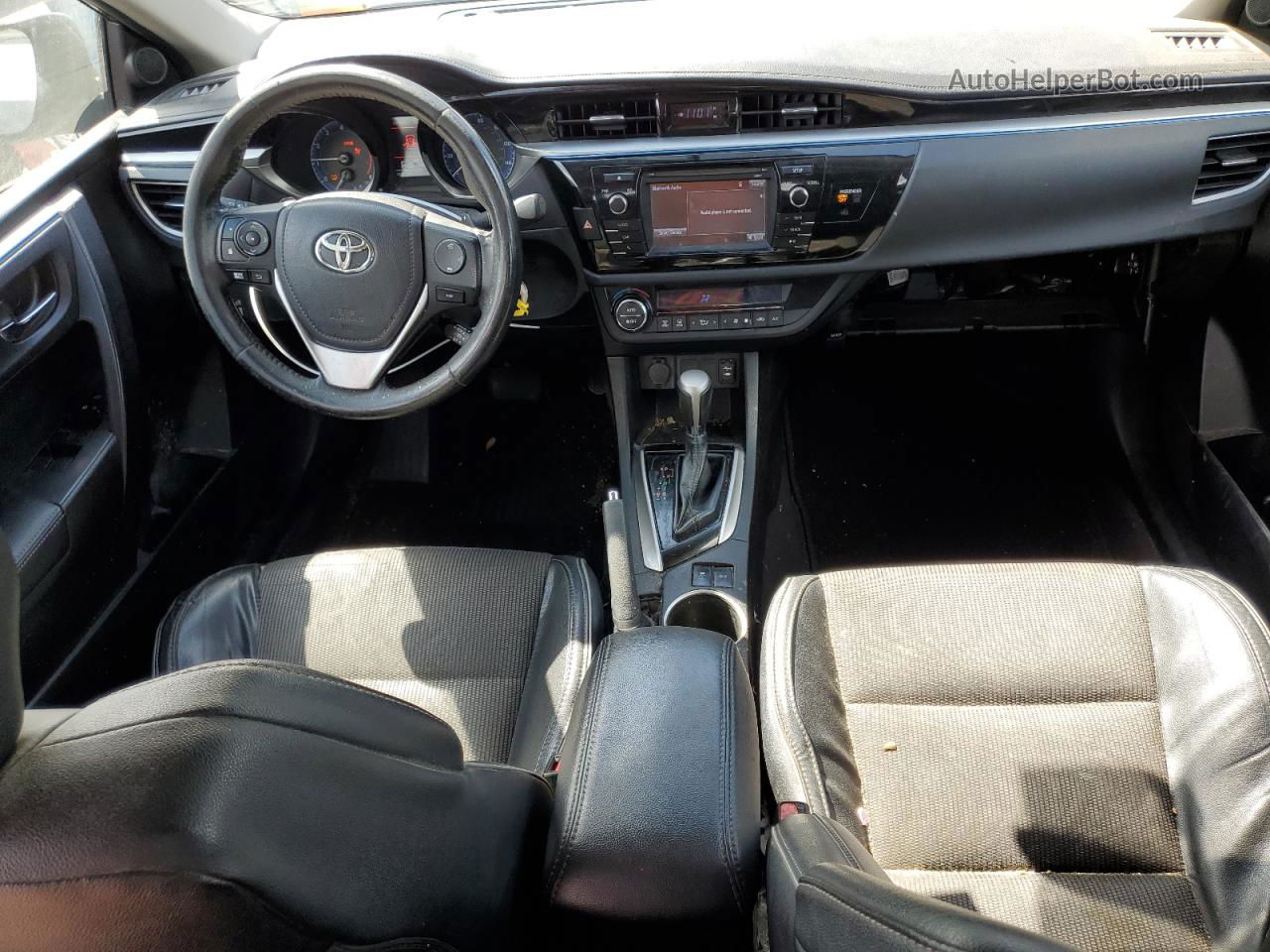 2016 Toyota Corolla L Синий vin: 5YFBURHE2GP384493