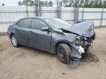 2016 Toyota Corolla L Blue vin: 5YFBURHE2GP462285