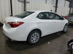 2017 Toyota Corolla L White vin: 5YFBURHE2HP623493