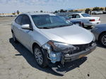 2017 Toyota Corolla L Silver vin: 5YFBURHE2HP643047