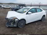 2017 Toyota Corolla L White vin: 5YFBURHE2HP682432